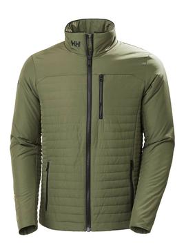 Chaqueta Helly Hansen Crew Insulator Verde Hombre