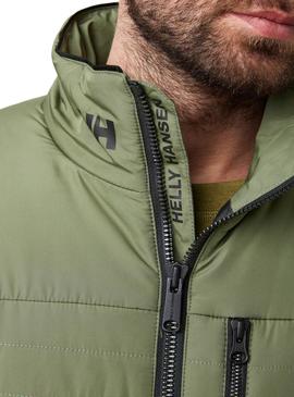 Chaqueta Helly Hansen Crew Insulator Verde Hombre