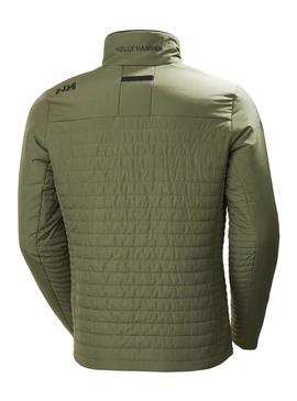 Chaqueta Helly Hansen Crew Insulator Verde Hombre