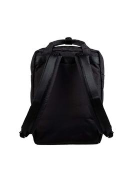 Mochila Doughnut Macaroon Glossy Negro 