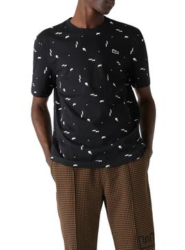 Camiseta Lacoste LIVE Estampado Cocodrilo Hombre