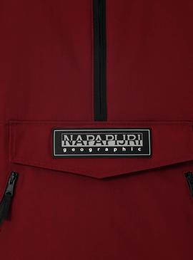 Chaqueta Napapijri Rainforest Taika Rojo Mujer