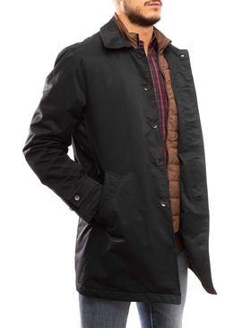 Trench Klout Azul Marino para Hombre