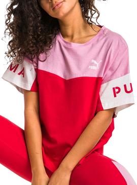 Camiseta Puma XTG Colorblock Mujer