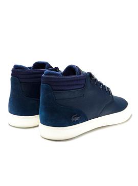 Botines Lacoste Esparre Piel Marino para Hombre