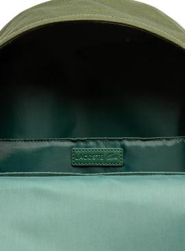 Mochila Lacoste Neocroc Lona Verde para Hombre