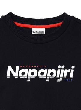 Camiseta Napapijri Saloy Marino para Niño