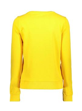 Sudadera Only Else Amarillo Mujer