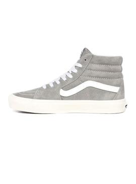Zapatillas Vans Sk8-Hi Gris para Mujer
