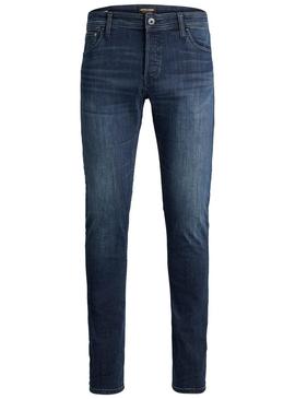 Pantalon Vaquero Jack and Jones Glenn Dark Hombre