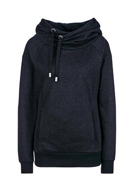 Sudadera Only Luna Jalene Lurex Negro Mujer