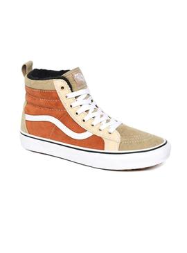 Zapatillas Vans Sk8-HI Tricolor Marron para Hombre