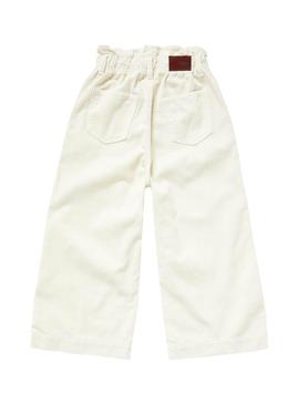 Pantalon Vaquero Pepe Jeans Eleven Blanco Niña