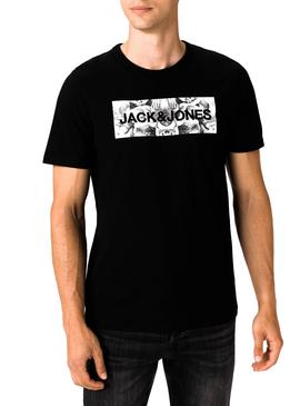 Camiseta Jack and Jones Corinne Negro para Hombre