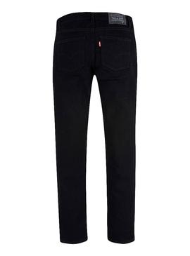 Pantalon Vaquero Levis Skinny Taper Negro Niño