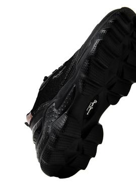 Zapatillas Pepe Jeans Eccles Negro para Mujer