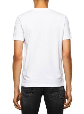 Camiseta Diesel Diegos Blanco para Hombre