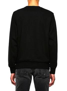 Sudadera Diesel Girk Negro para Hombre