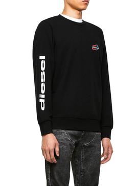 Sudadera Diesel K14 Negro para Hombre