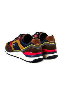 Zapatillas Pepe Jeans X20 Runner Marron para Hombr