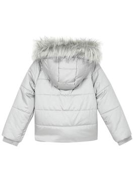 Chaqueta 3 Pommes Capucha Gris para Niña