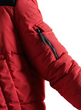 Cazadora Superdry Quilted Everest Rojo para Hombre