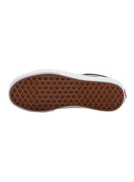 Zapatillas Vans Old Skool Sk8 Hi Marino Para Niños