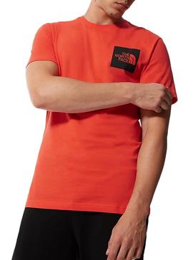 Camiseta The North Face Fine Rojo para Hombre