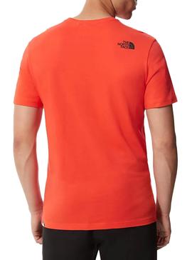 Camiseta The North Face Fine Rojo para Hombre