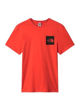 Camiseta The North Face Fine Rojo para Hombre