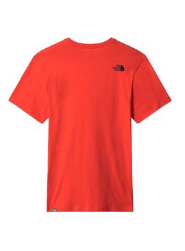 Camiseta The North Face Fine Rojo para Hombre