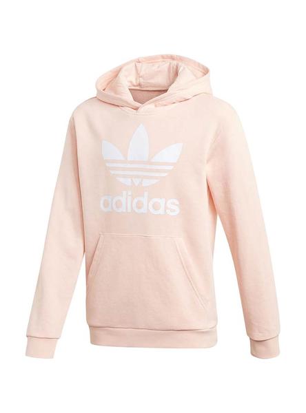 Recuperar rápido patata Sudadera Adidas Trefoil Coral para Niña