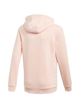 Sudadera Adidas Trefoil Coral para Niña