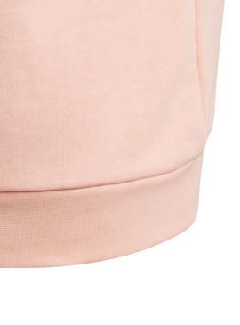 Sudadera Adidas Trefoil Coral para Niña