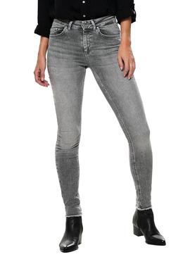 Pantalón Vaquero Only Blush REA0918 Gris Mujer