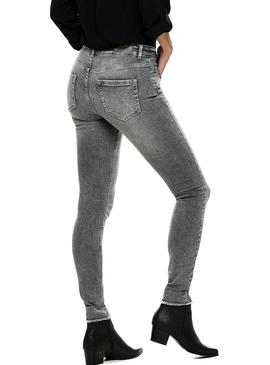 Pantalón Vaquero Only Blush REA0918 Gris Mujer