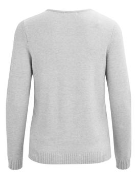 Jersey Vila Viril Gris Mujer