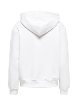 Sudadera Only Bloom Blanco para Mujer