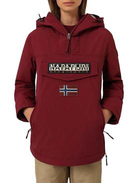 Anorak Napapijri Rainforest Pocket Granate Mujer