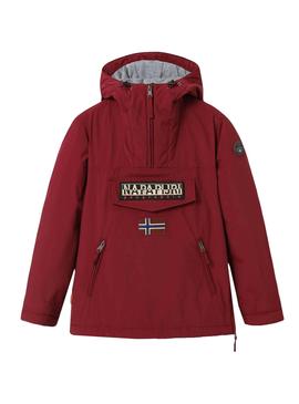 Anorak Napapijri Rainforest Pocket Granate Mujer