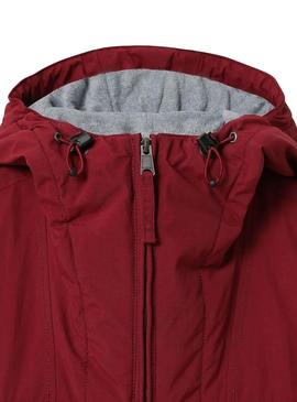 Anorak Napapijri Rainforest Pocket Granate Mujer