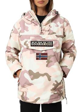 Canguro Napapijri Rainforest Camo Rosa para Mujer