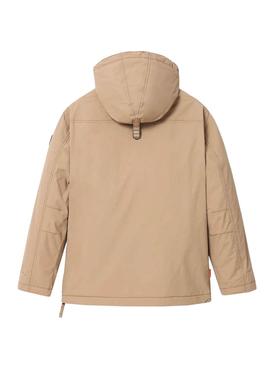 Canguro Napapijri Rainforest Pocket Beige Mujer