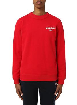 Sudadera Napapijri B-Ice Rojo para Hombre