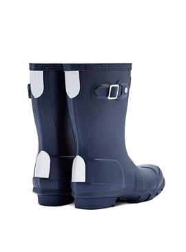 Botas Hunter Kids Original Azul Little Para Niños