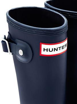 Botas Hunter Kids Original Azul Little Para Niños