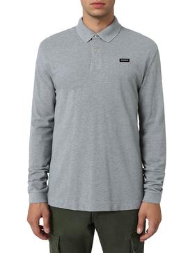 Polo Napapijri Ebir Gris Para Hombre