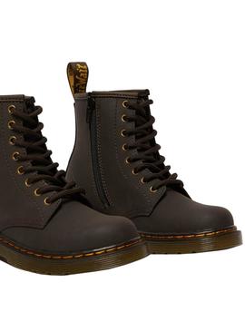 Botas Dr Martens 1460 J Marrón Para Niños