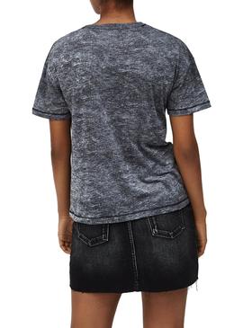 Camiseta Pepe Jeans Debbie Gris Para Mujer