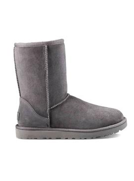 Botas UGG Classic Short II Gris Para Mujer